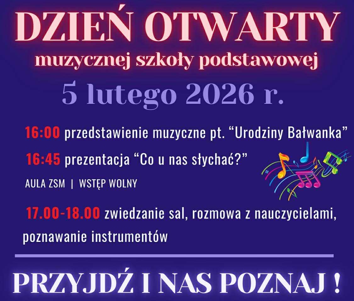 Dzień otwarty muzycznej szkoły podstawowej